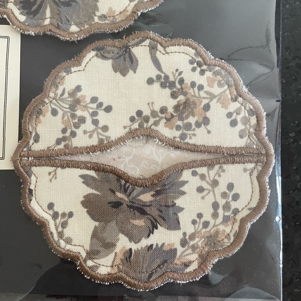 NWT Set of Four Wine Slippers
